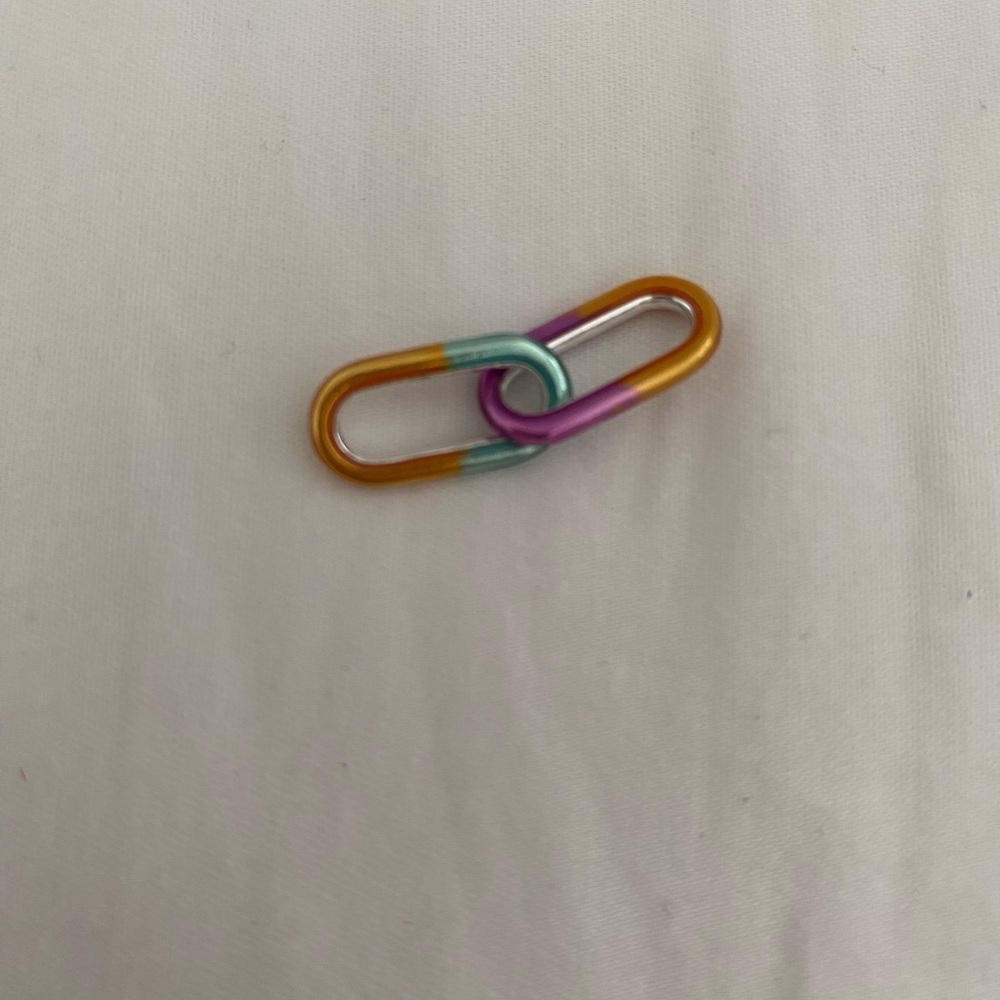 Multicolor pandora link and circle link